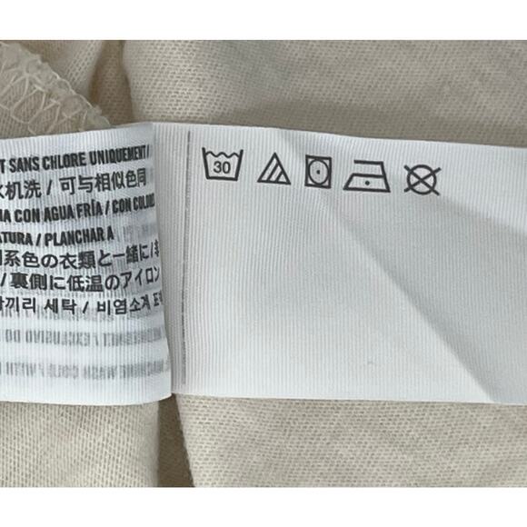 Abercrombie & Finch Beige "Espresso Martini" Graphic Skimming Tee Size M - Picture 11 of 11